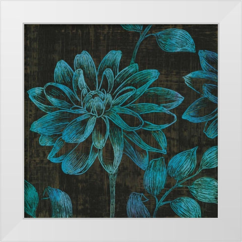 Boudoir I White Modern Wood Framed Art Print by MAJA