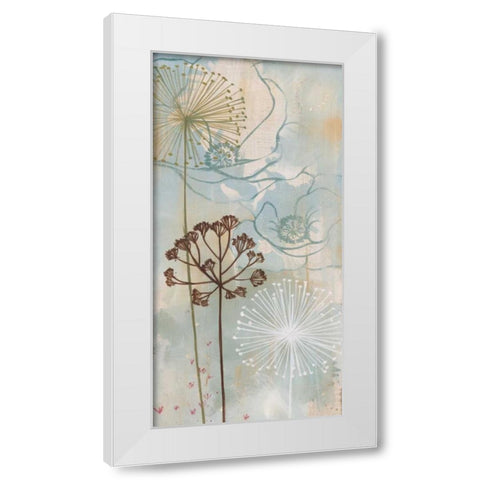 Luminosa White Modern Wood Framed Art Print by MAJA