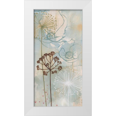 Luminosa White Modern Wood Framed Art Print by MAJA