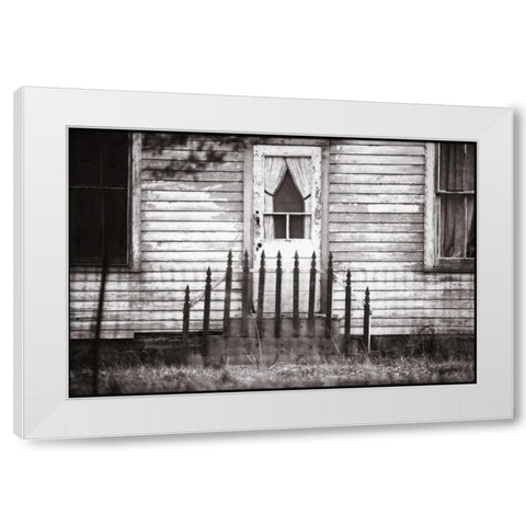 Americana White Modern Wood Framed Art Print by OMara, James