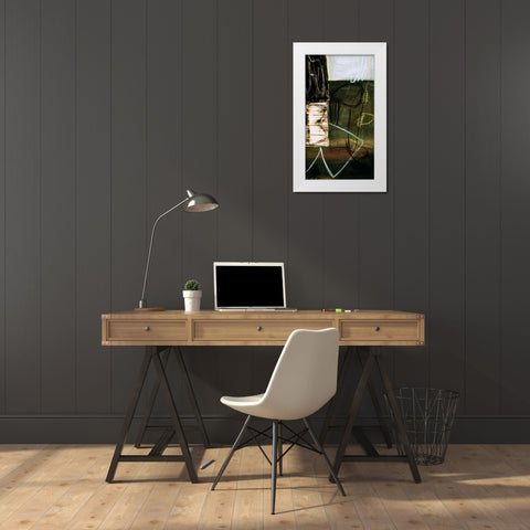 Void II White Modern Wood Framed Art Print by Owen, Wayde