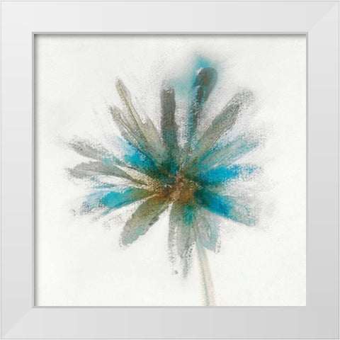 Old Oaks and Sea Mist White Modern Wood Framed Art Print by Prior, J.P.