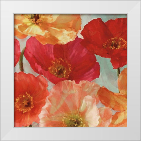 Incandescence II White Modern Wood Framed Art Print by Pahl, Janel