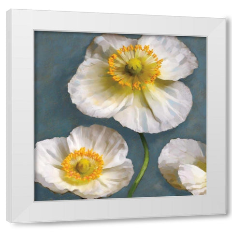 Poppy Parfait II White Modern Wood Framed Art Print by Pahl, Janel