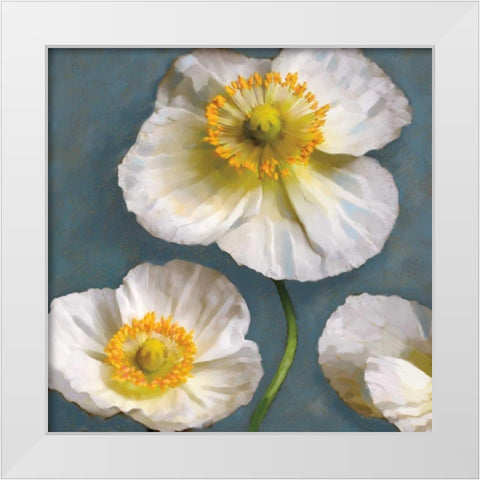 Poppy Parfait II White Modern Wood Framed Art Print by Pahl, Janel