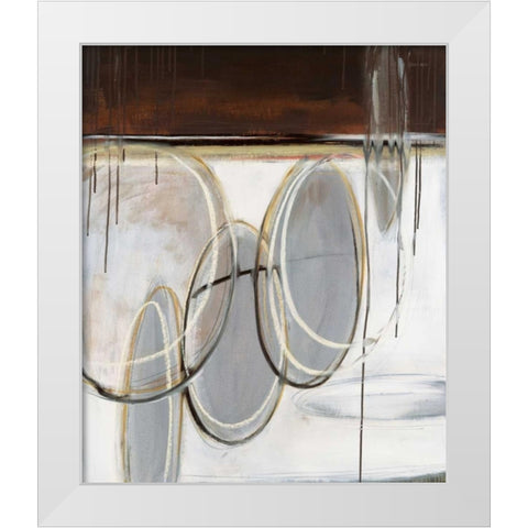 Dawn White Modern Wood Framed Art Print by Pulliam, Mark
