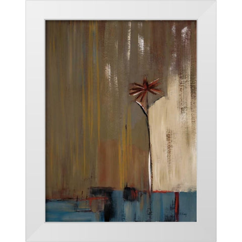 Urban Bloom I White Modern Wood Framed Art Print by Pulliam, Mark