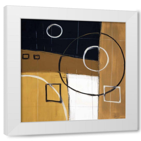 Ambience I White Modern Wood Framed Art Print by Pulliam, Mark