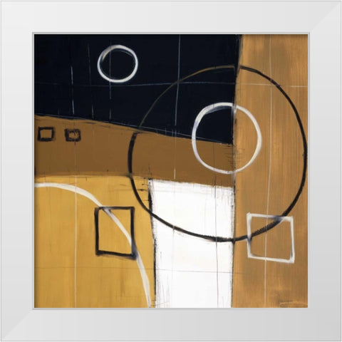 Ambience I White Modern Wood Framed Art Print by Pulliam, Mark