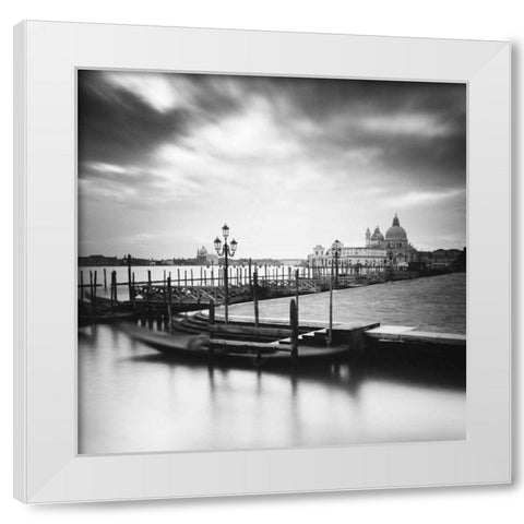 Venice Dream I  White Modern Wood Framed Art Print by Papiorek, Nina