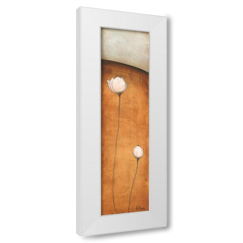 Standing Tall III White Modern Wood Framed Art Print by Alves, Helena