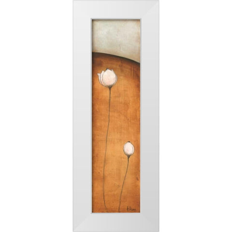 Standing Tall III White Modern Wood Framed Art Print by Alves, Helena