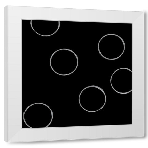 In Motion VI White Modern Wood Framed Art Print by Barnes, Natasha
