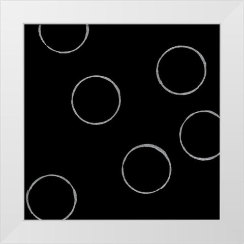 In Motion VI White Modern Wood Framed Art Print by Barnes, Natasha
