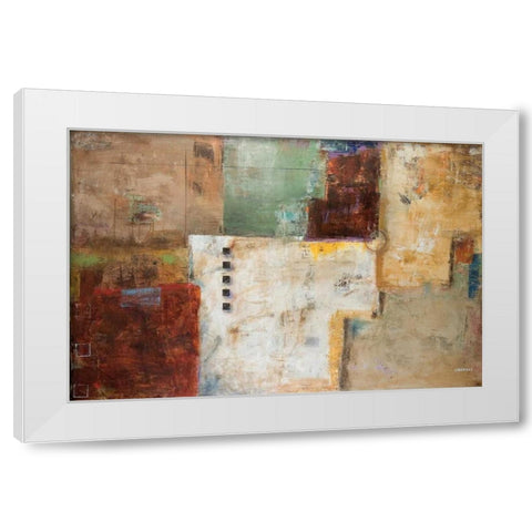 Life and Love White Modern Wood Framed Art Print by Cardenas, Jason