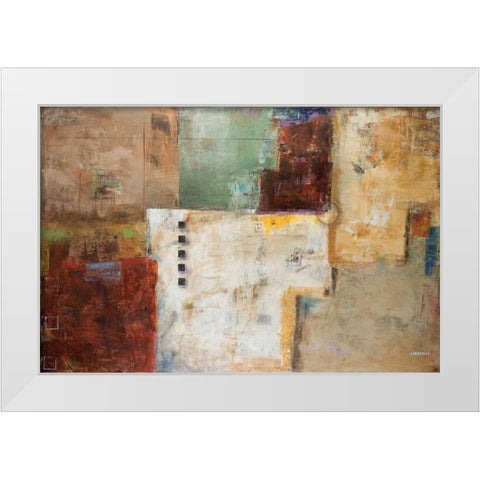 Life and Love White Modern Wood Framed Art Print by Cardenas, Jason