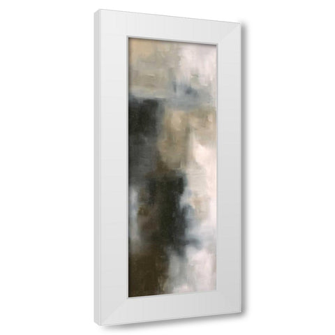 Light and Shade I White Modern Wood Framed Art Print by Maitland, Laurie