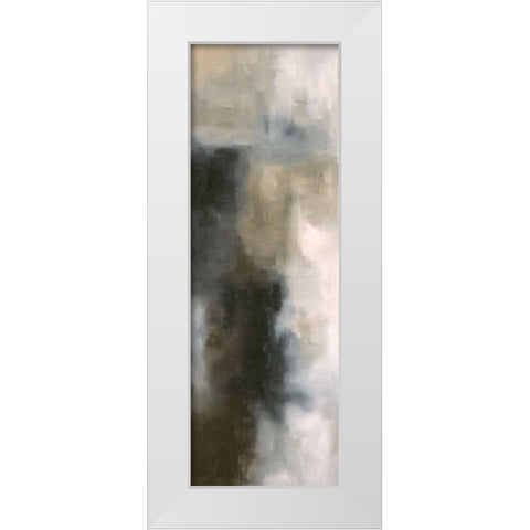 Light and Shade I White Modern Wood Framed Art Print by Maitland, Laurie