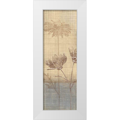 Botanical Sketchbook III White Modern Wood Framed Art Print by Venter, Tandi