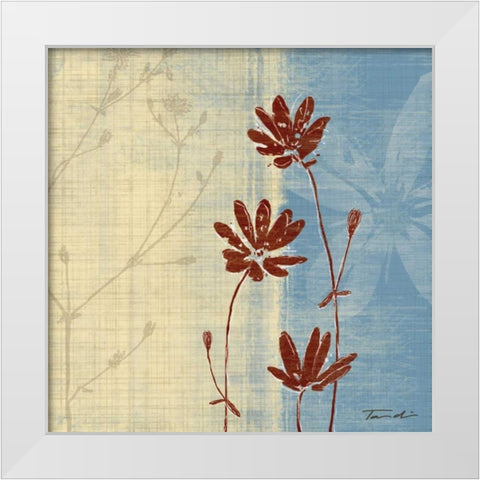 Sunny Day I White Modern Wood Framed Art Print by Venter, Tandi