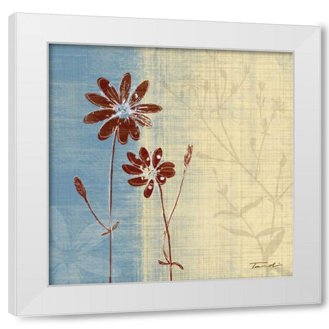 Sunny Day II White Modern Wood Framed Art Print by Venter, Tandi
