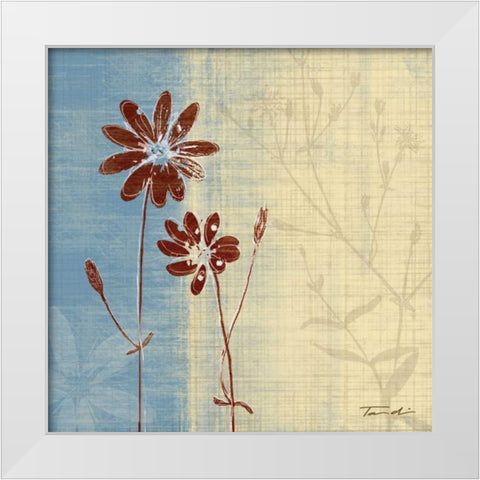 Sunny Day II White Modern Wood Framed Art Print by Venter, Tandi