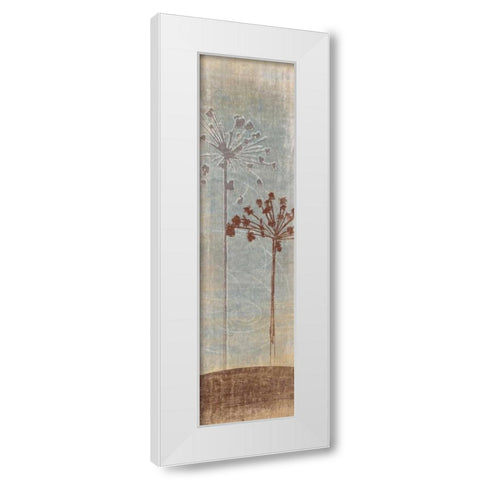 Natures Sky Scrapers II White Modern Wood Framed Art Print by Venter, Tandi
