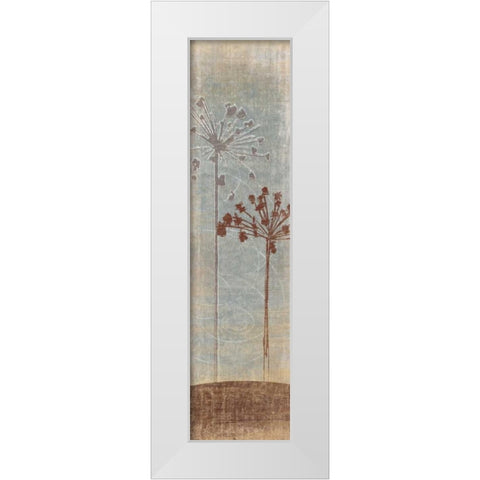 Natures Sky Scrapers II White Modern Wood Framed Art Print by Venter, Tandi