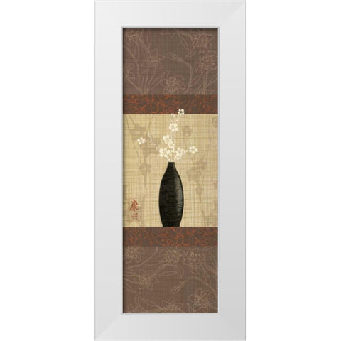 Simple Pleasures II White Modern Wood Framed Art Print by Venter, Tandi