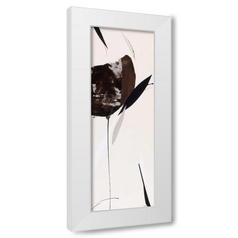 Harmony for You White Modern Wood Framed Art Print by Abellan, Lola