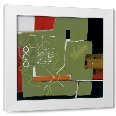 Eco Dream II White Modern Wood Framed Art Print by Bernsen, Leslie
