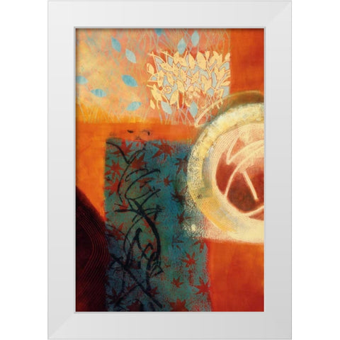 Glass Half Full White Modern Wood Framed Art Print by Willson, Valerie