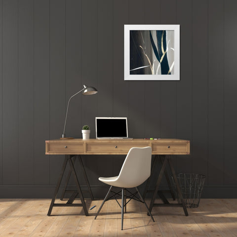 Woodland Festival II White Modern Wood Framed Art Print by Abellan, Lola