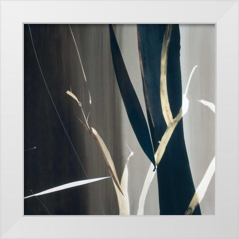 Woodland Festival II White Modern Wood Framed Art Print by Abellan, Lola