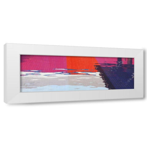 Vibrance White Modern Wood Framed Art Print by Toole, Michael