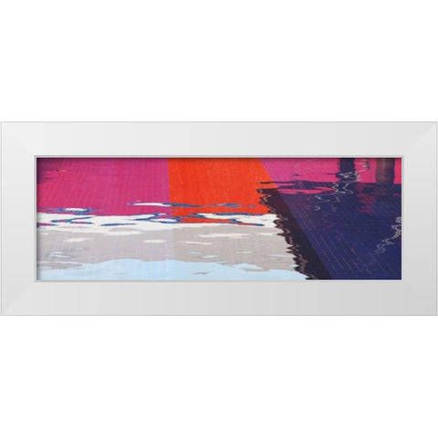 Vibrance White Modern Wood Framed Art Print by Toole, Michael