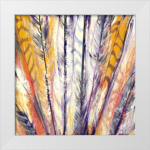 Taking Flight I White Modern Wood Framed Art Print by Bernsen, Leslie