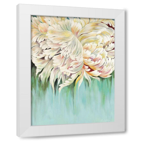 New Beginnings White Modern Wood Framed Art Print by Mulder, Sarah