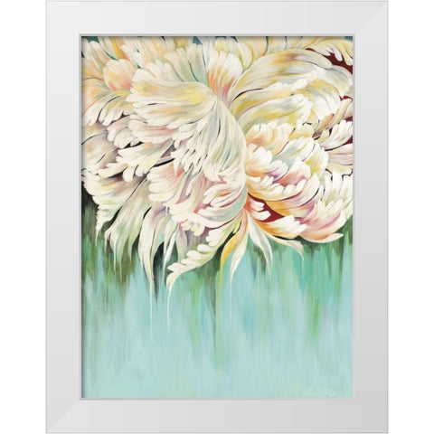 New Beginnings White Modern Wood Framed Art Print by Mulder, Sarah