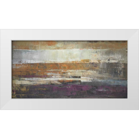 Solar Panels White Modern Wood Framed Art Print by Shire, Martin