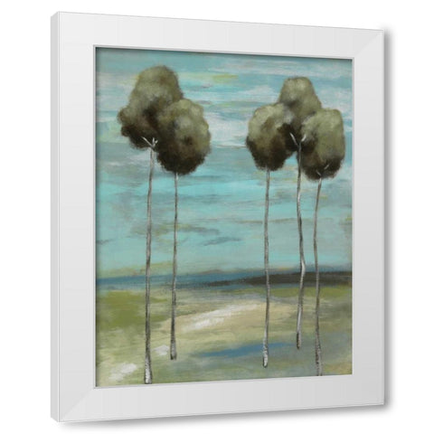 Fantastic I White Modern Wood Framed Art Print by Vindedzis, Rita