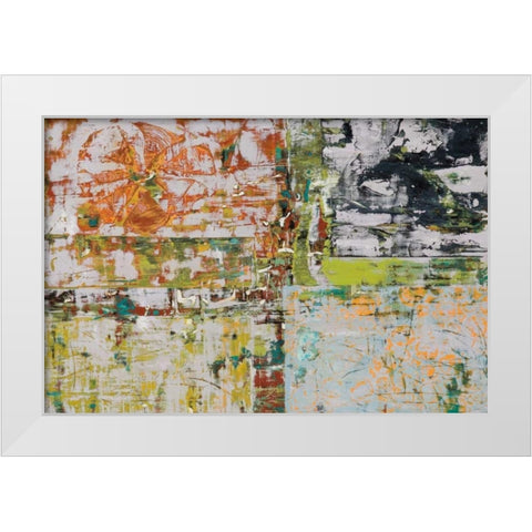 Windows White Modern Wood Framed Art Print by Gutierrez, Hilario
