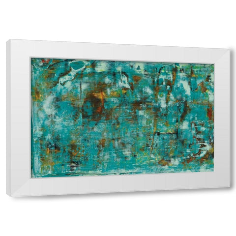 River Run 1 White Modern Wood Framed Art Print by Gutierrez, Hilario