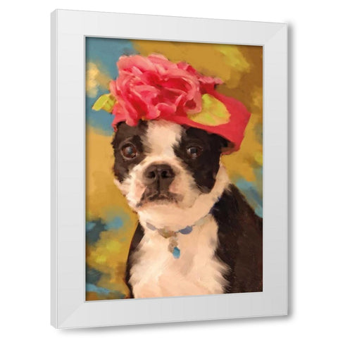Mrs. Bost White Modern Wood Framed Art Print by Pahl, Janel