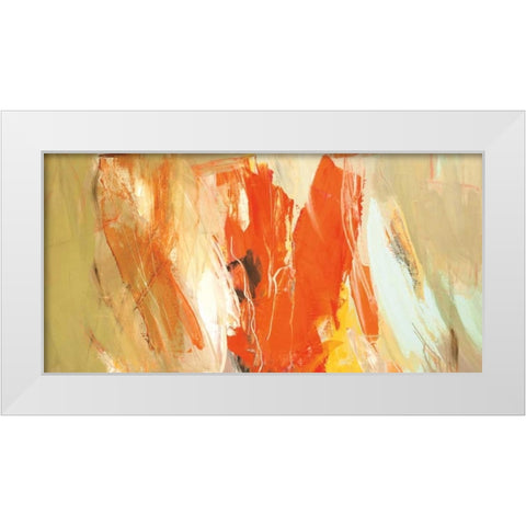 Tree Changes White Modern Wood Framed Art Print by Shire, Martin