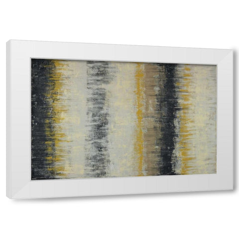 Horizons White Modern Wood Framed Art Print by Vindedzis, Rita