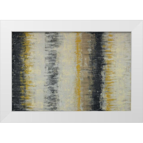 Horizons White Modern Wood Framed Art Print by Vindedzis, Rita