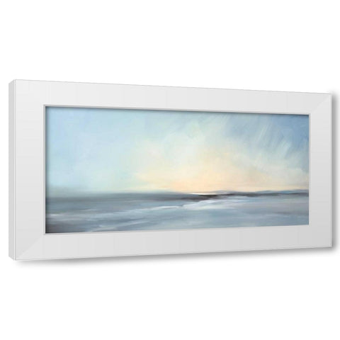 Quiet Moments White Modern Wood Framed Art Print by Parent, Joanne