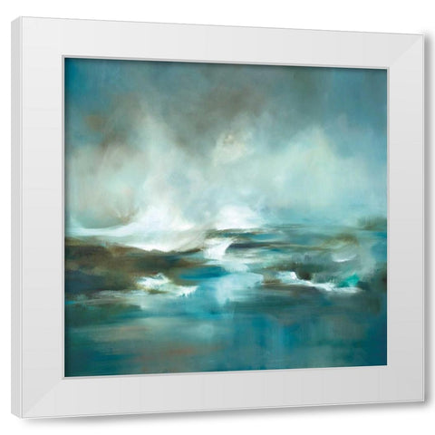Breaking White Modern Wood Framed Art Print by Parent, Joanne