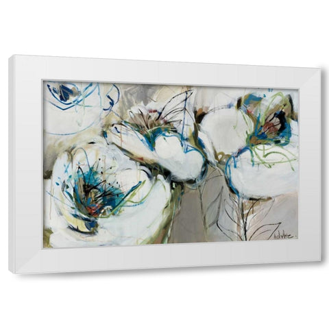 Sundance White Modern Wood Framed Art Print by Maritz, Angela